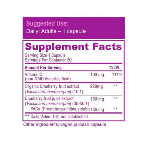 Bold Botanica, Bold Cranberry Plus, 30 Caps Bold Botanica