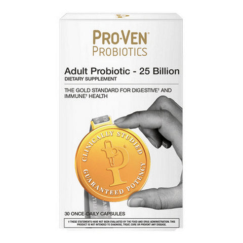 Pro-Ven Probiotics, Adult Probiotic, 25 Billion, 30 Caps Pro-Ven Probiotics