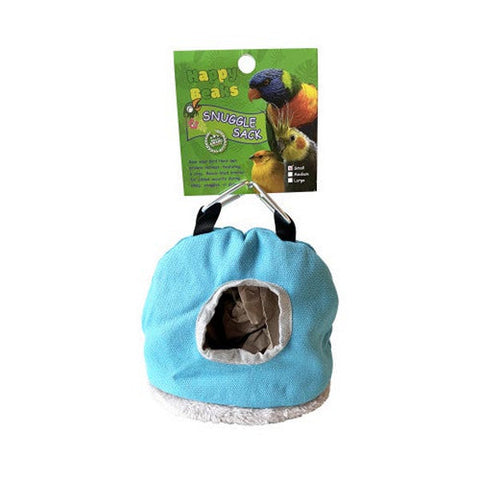Happy Beaks Snuggle Sack Bird Hut Assorted 1 Count / Small by A&E Cage Company