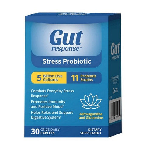 Gut Response, GUT Response Stress Probiotic, 30 Capsule Gut Response