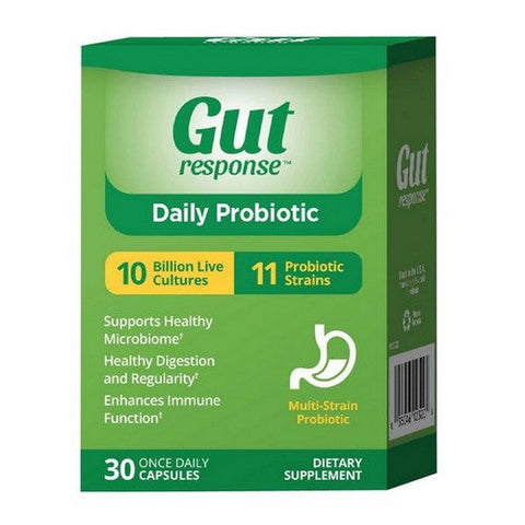 Gut Response, GUT Response Daily Probiotic, 30 Capsule Gut Response