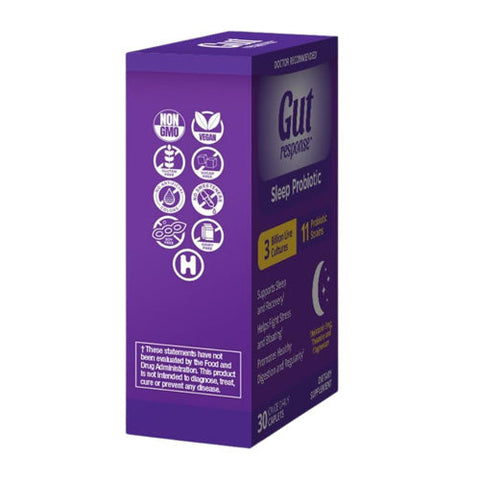 Gut Response, Sleep Probiotic, 30 Caplets Gut Response