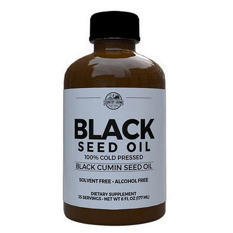 Country Farms, Black Seed Oil, 6 Oz Country Farms