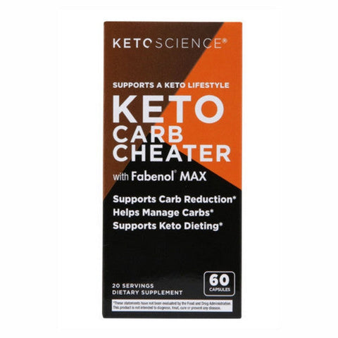 Keto Science, Keto Carb Cheater, 60 Capsules Keto Science