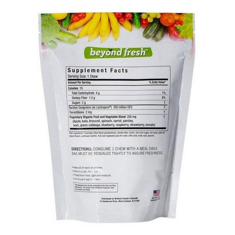 Beyond Fresh, Fruit & Vegetable Chews Berry Flavor, 60 Chews Beyond Fresh