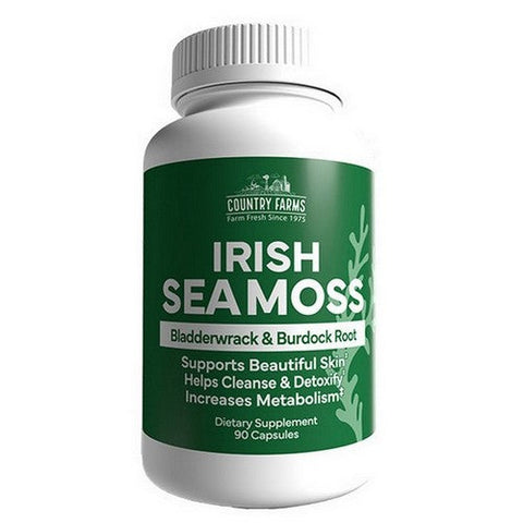 Country Farms, Irish Sea Moss, 90 Capsules Country Farms