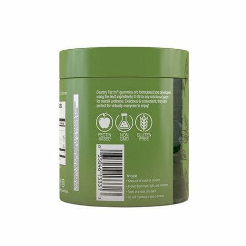Country Farms, Matcha Green Tea Natural, 60 Gummies Country Farms