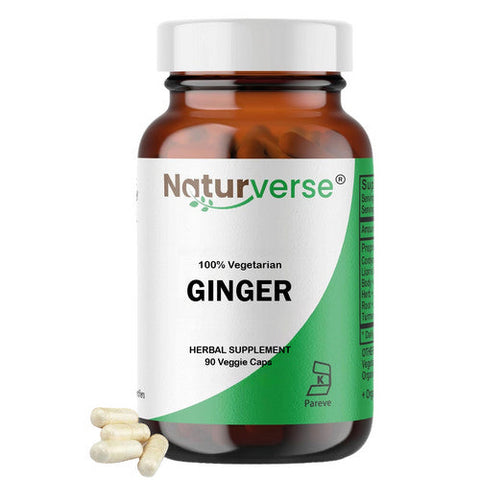 Naturverse, Ginger Powder Capsules, 90 VegCaps Naturverse