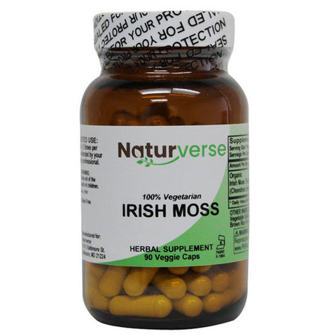 Naturverse, Irish Moss Powder Capsules, 90 VegCaps Naturverse