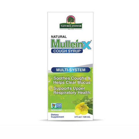 Nature's Answer, Natural Mullein-X Cough Syrup, 4 Oz Nature's Answer