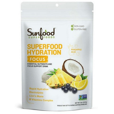 Sunfood Superfoods, Hydration Focus Power, 8 Oz Sunfood Superfoods