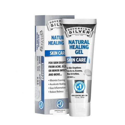 Sovereign Silver, Natural Healing Gel Skin Care, 1 Oz Sovereign Silver