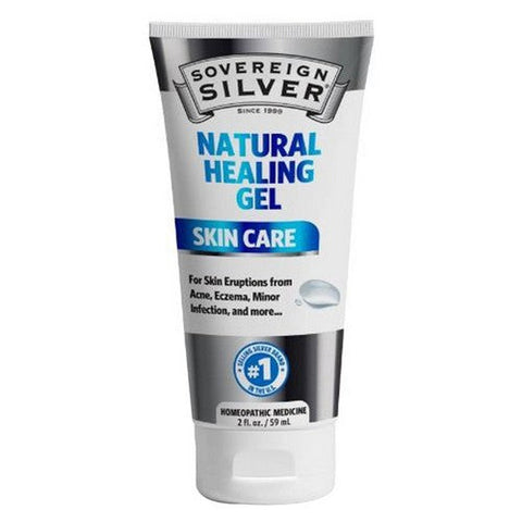 Sovereign Silver, Natural Healing Gel Skin Care, 2 Oz Sovereign Silver