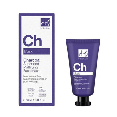 Dr Botanicals, Superfood Mattifying Face Mask Charcoal, 1.01 Oz Dr Botanicals
