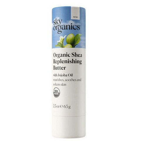 Sky Organics, Organic Shea Replenishing Butter With Jojoba Oil, 2.3 Oz Sky Organics