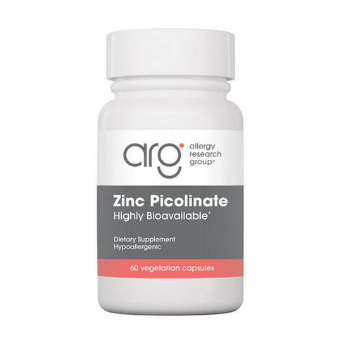 Nutricology/ Allergy Research Group, Zinc Picolinate, 60 Veg Caps Nutricology/ Allergy Research Group