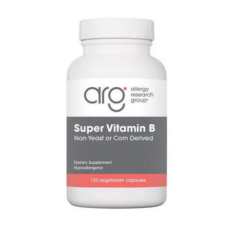 Nutricology/ Allergy Research Group, Super Vitamin B Complex, 120 Veg Caps Nutricology/ Allergy Research Group