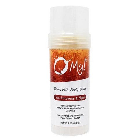 O MY!, Goat Milk Body Balm Frankincense And Myrrh, 2.25 Oz O MY!