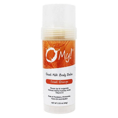 O MY!, Goat Milk Body Balm Sweet Orange, 2.25 Oz O MY!