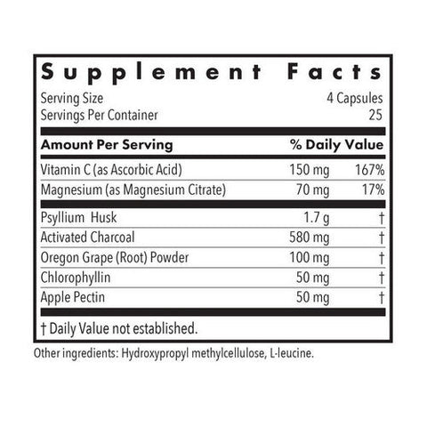 Nutricology/ Allergy Research Group, GastroCleanse With Psyllium Husks, 100 Veg Caps Nutricology/ Allergy Research Group