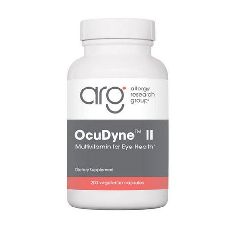 Nutricology/ Allergy Research Group, OcuDyne II With QuatreActiv Folate And FloraGLO Lutein, 200 Veg Caps Nutricology/ Allergy Research Group