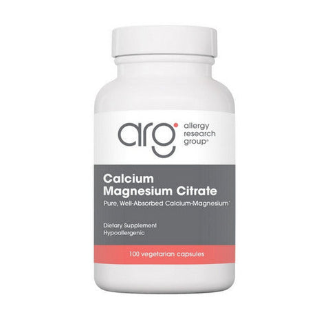 Nutricology/ Allergy Research Group, Calcium Magnesium Citrate, 100 Veg Caps Nutricology/ Allergy Research Group