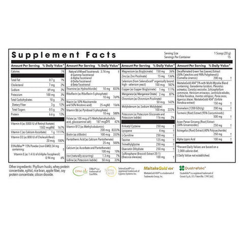 Nutricology/ Allergy Research Group, Wholly Immune Total Immune Nutrient Support, 300 Grams Nutricology/ Allergy Research Group