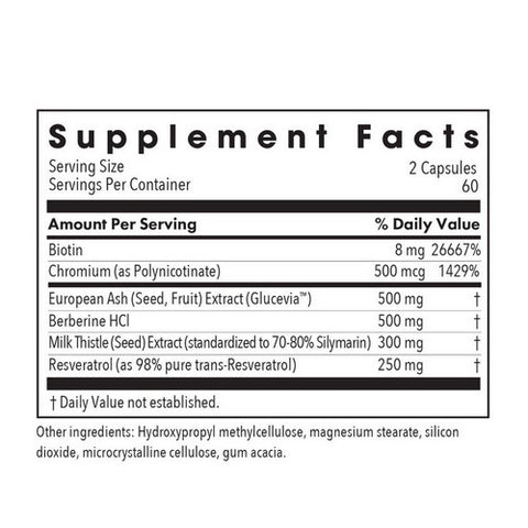 Nutricology/ Allergy Research Group, Glucose Tolerance II With Glucevia, 120 Veg Caps Nutricology/ Allergy Research Group