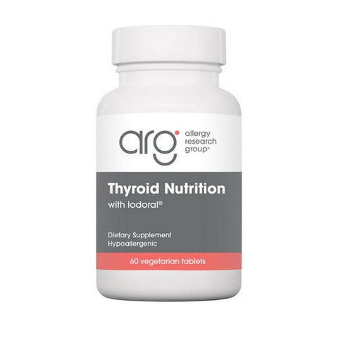 Nutricology/ Allergy Research Group, Thyroid Nutrition With Iodoral, 60 Veg Caps Nutricology/ Allergy Research Group