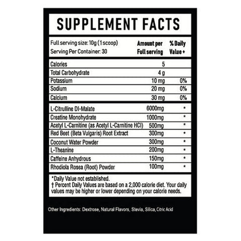 4 Gauge, Pre-Workout Fruit Blast, 300 Grams