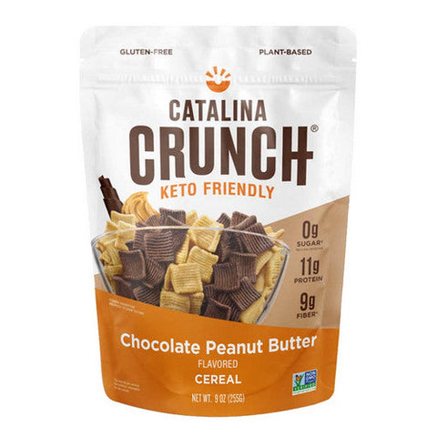 Catalina Crunch, Keto Friendly Cereal Chocolate Peanut Butter, 9 Oz(Case Of 6) Catalina Crunch