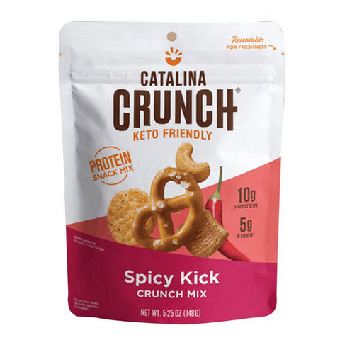 Catalina Crunch, Keto Friendly Spicy Kick Crunch and Snack Mix, 5.25 Oz(Case Of 6) Catalina Crunch