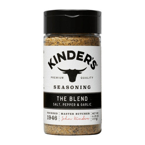 Kinders, The Blend Seasoning Salt pepper And Garlic, 6.25 Oz (Case Of 6) Kinders