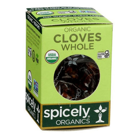 Spicely Organics, Organic Whole Clove, 0.15 Oz (Case Of 6) Spicely Organics
