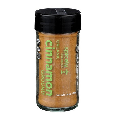 Spicely Organics, Organic Cinnamon Ground, 1.4 Oz (Case Of 3) Spicely Organics