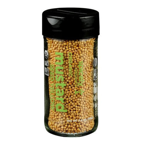 Spicely Organics, Organic Mustard Seeds Yellow, 2.4 Oz (Case Of 3) Spicely Organics