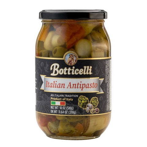 Botticelli Foods Llc, Italian Antipasto Hot, 18 Oz (Case Of 12) Botticelli Foods Llc