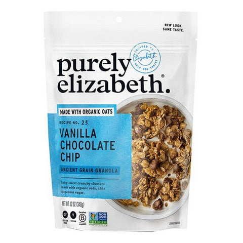 Purely Elizabeth, Ancient Grain Granola Vanilla Chocolate Chip, 12 Oz (Case Of 6) Purely Elizabeth