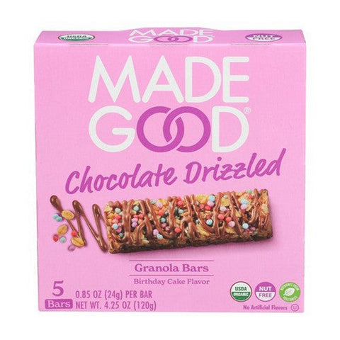 Madegood, Chocolate Dipped Granola Bar Birthday Cake, 4.2 Oz (Case Of 6) Madegood