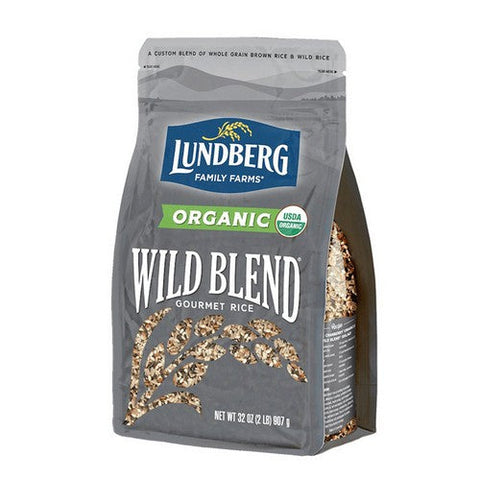 Lundberg, Organic Wild Blend Gourmet Rice, 2 Lbs (Case Of 6) Lundberg