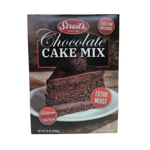 Streits, Extra Moist Chocolate Cake Mix, 12 Oz (Case Of 12) Streits