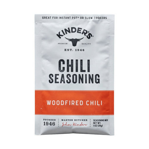 Kinders, Seasoning Woodfired Chili, 1 Oz (Case Of 15) Kinders