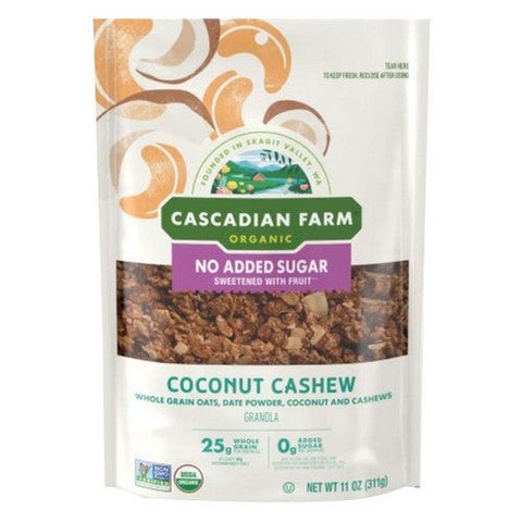 Cascadian Farm, Organic Coconut Cashew Granola, 11 Oz (Case Of 4) Cascadian Farm