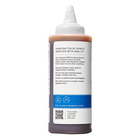 Kinders, Japanese BBQ Cooking Sauce And Glaze, 15.5 Oz (Case Of 6) Kinders