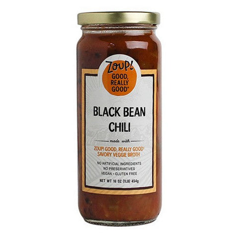 Zoup Good Really, Black Bean Chili, 16 Oz (Case Of 6) Zoup Good Really