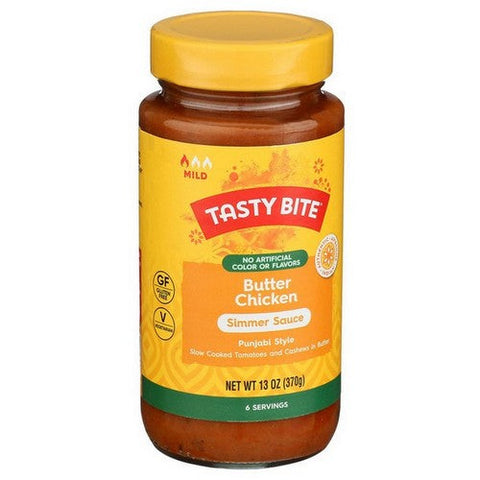 Tasty Bite, Butter Chicken Simmer Sauce, 13 Oz (Case Of 6) Tasty Bite