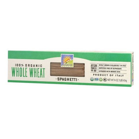 Bionaturae, Organic Whole Wheat Spaghetti Pasta, 16 Oz(Case Of 12) Bionaturae