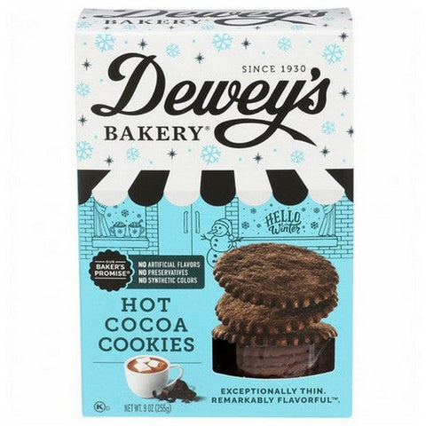 Deweys, Hot Cocoa Cookies, 9 Oz(Case Of 6) Deweys