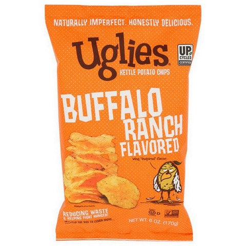 Uglies, Buffalo Ranch Potato Chips, 6 Oz(Case Of 12) Uglies