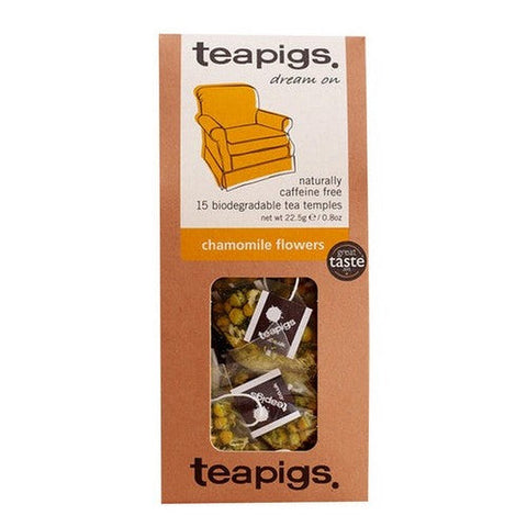 Teapigs, Chamomile Flowers Dream On Tea, 15 Bags(Case Of 6) Teapigs